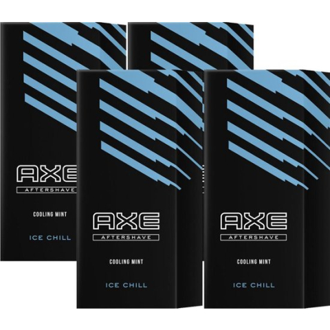 Axe Aftershave - Ice Chill - 4 x 100 ml