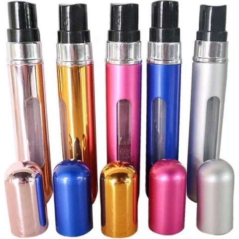 Mini Parfum Flesje 3 stuks- navulbaar| Travel Formaat Navulbare Parfum Verstuiver-Lipstick Formaat/ LOUZIR