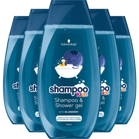 Schwarzkopf Boys Bosbes Shampoo 5x 250ml