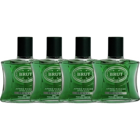 Brut for Men - 4 x 100 ml - Aftershave lotion - voordeelverpakking