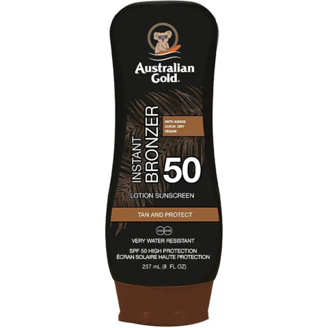 Australian Gold SPF 50 Lotion met bronzer - 237 ml - zonnebrandcrème