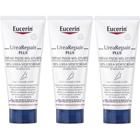 Eucerin Urea Repair plus Voetcrème Urea 10% 3x100ml