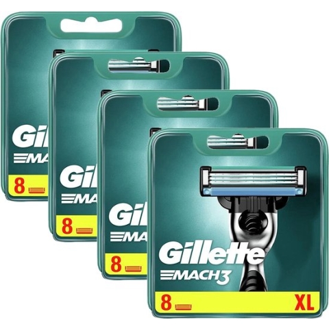 Gillette Mach 3 scheermesjes - 32 stuks