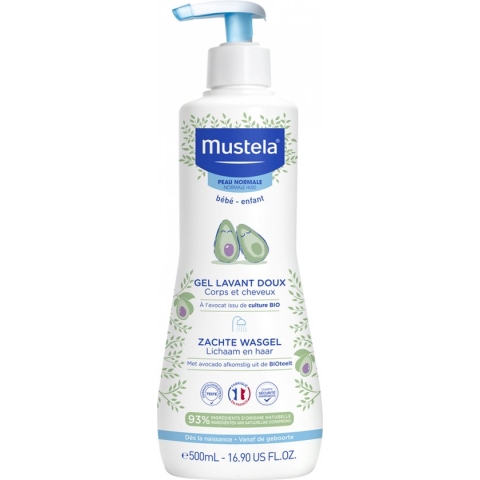 Kinder Gel en Shampoo voor Atopic Skin Mustela (500 ml)