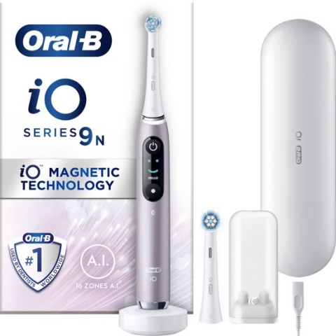 Oral-B iO 9N - Elektrische Tandenborstel - Rose Quartz