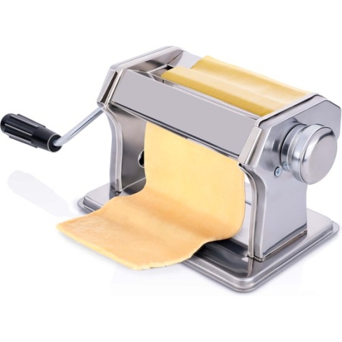 alpina Pastamaker Handmatig - RVS - Tafelklem - Spaghetti, Ravioli, Lasagne