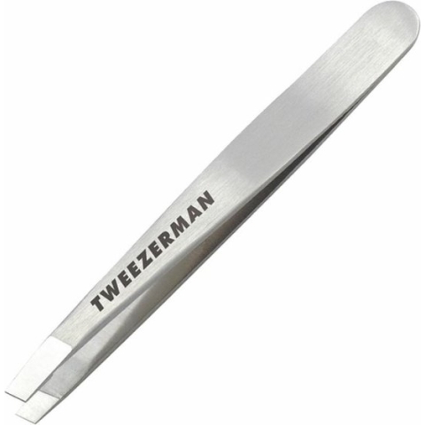 Tweezerman - Mini Slant Tweezer - Klassiek RVS - Pincet
