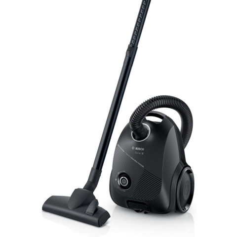 Bosch BGBS2BA1P Serie 2 - Stofzuiger met zak - Zwart