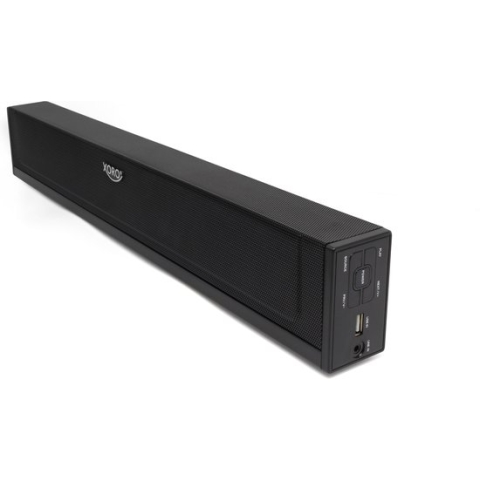 Xoro HSB50 V2 Design 2.0  soundbar, 25 watt RMS, Bluetooth-luidsprekers, MP3-compatible USB-interface, AUX, incl. afstandsbediening