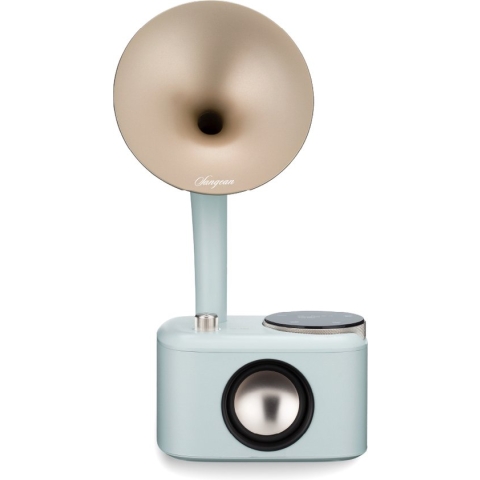 Sangean CP-100D Gramophone Tafelradio DAB+, FM AUX, Bluetooth, DAB+, FM, USB Touchscreen, Herlaadbaar Mint