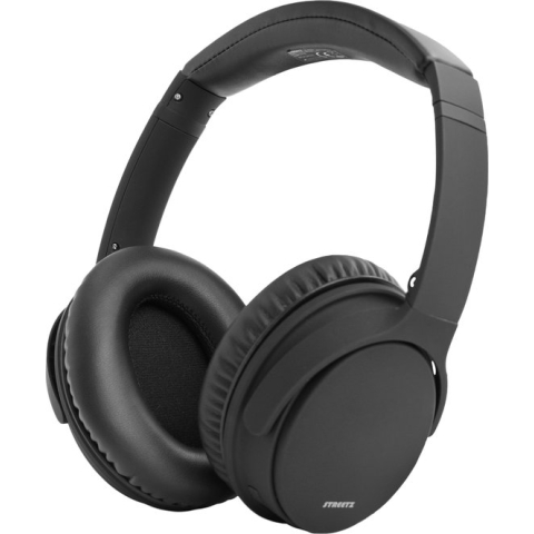 DELTACO HL-BT404 Opvouwbare Bluetooth noise-cancelling koptelefoon - Zwart