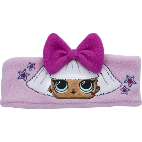 LOL Surprise - kinder koptelefoon hoofdband - volumebegrenzing - zacht fleece - wasbaar (3-8j)