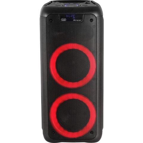 Trevi XF 600 KB - Party Speaker Draadloos - Bluethooth Speaker - Draadloze Speaker - Bluethoot Luidspreker - Party Speaker Bluethooth - Wireless - LED Verlichting - Zwart