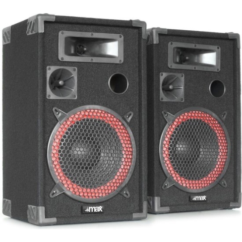 Luidsprekerset – MAX XEN3508 luidsprekerset 3-weg met 8” woofers - 500W