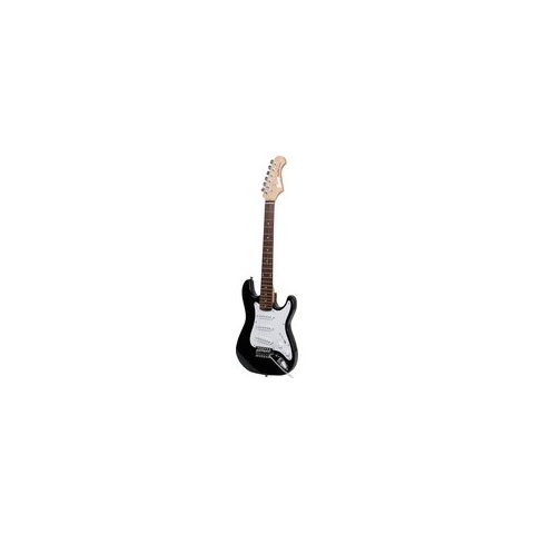 Fazley FST034BK 3/4-formaat elektrische gitaar zwart