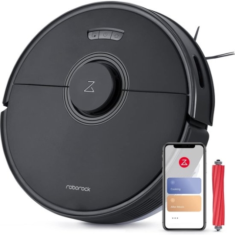 Roborock Q7 Max Zwart Robotstofzuiger met dweilfunctie - 58W