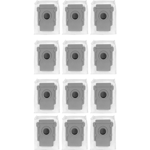 Stofzuigerzakken geschikt voor iRobot Roomba i3+ i6+ i7+ S9+ J9+ j7+ Robotstofzuiger - 12 stuks - van Zedar