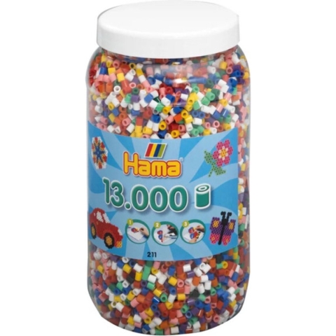 Hama Strijkkralen in een Ton