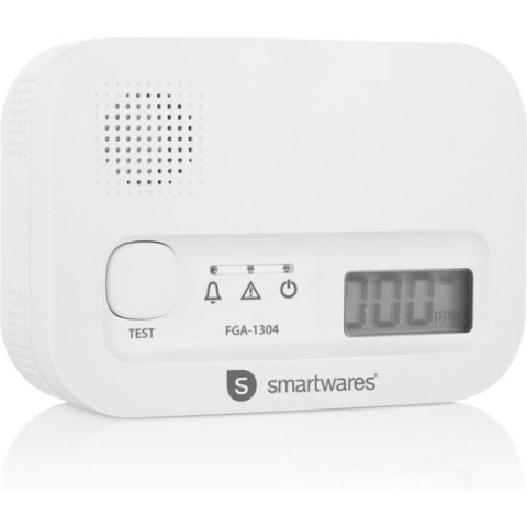 Smartwares Koolmonoxidemelder FGA-13041 - 10 jaar levensduur - BSI Gecertificeerd - CO Melder