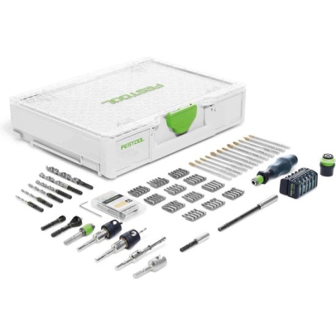 Festool SYS3 M 89 ORG CE-SORT 104-delige Montagepakket in systainer