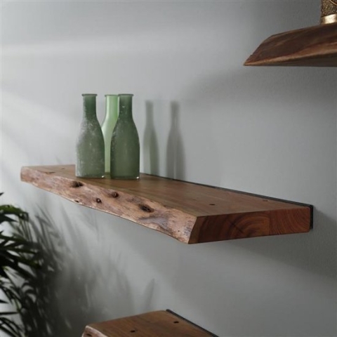 Industriële wandplank Durris 90 cm