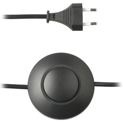 Vloerdimmer LED - 0-75W - Elektronische zekering - Met drukknop