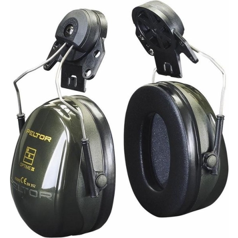 Gehoorkap 3M Peltor Optime II Helmmontage H520P3E -  - Groen - One Size