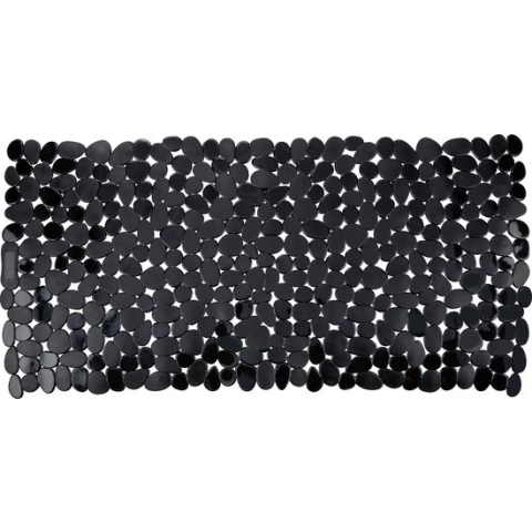 WENKO Anti-slip Badmat Paradise 71x36cm zwart - Antislipmat