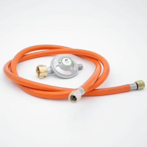 Gasslang met drukregelaar 1,5 meter 50mbar - Gasslang - 150cm - Barbecue gasslang