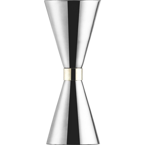 Cocktailmaatje Zilver 30/60ml Drankmaatje Jigger Barmaatje