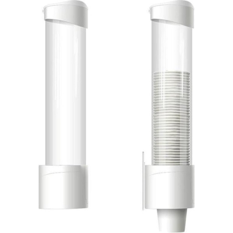 Wit Bekerdispenser Plastic
