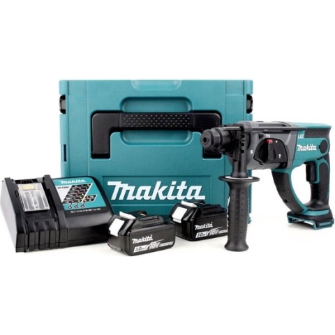 Makita Boorhamer 18V 3.0Ah SDS+ Li-ion DHR202RFJ