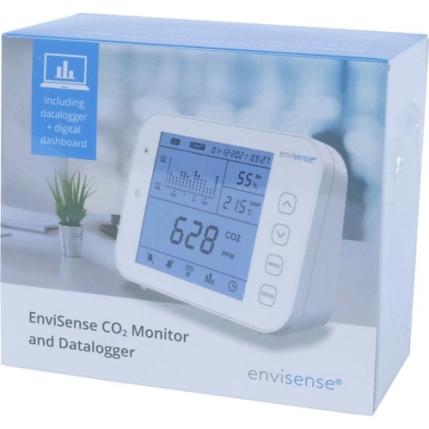EnviSense - CO2 monitor - Luchtkwaliteitsmeter + datalogger