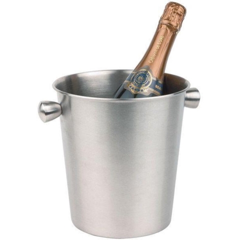 Wijnkoeler | 4 Liter | Ø20cm | Mat RVS