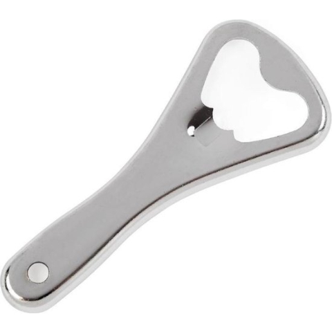 Olympia RVS flesopener