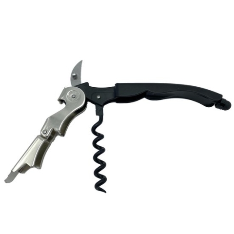 Pulltex Sommeliermes en kurkentrekker hybrid ClickCut - Blister 2 stuks