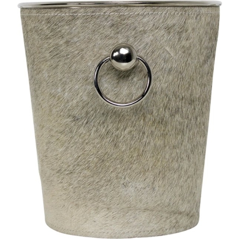 Koeler Koeienhuid Champagne Aluminium 21x21x23cm | Mars & More