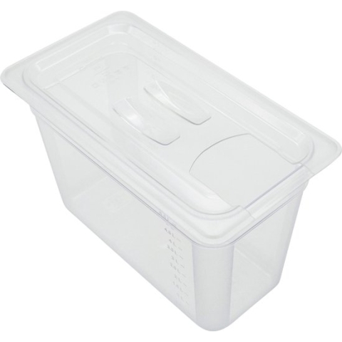 Ziva Small sous-vide waterbak 7 liter (Polycarbonaat) + deksel met uitsparing voor sous-vide sticks