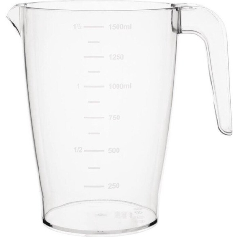Olympia Kristallon Stapelbare Polycarbonaat Kan 1,5l - Olympia FB892