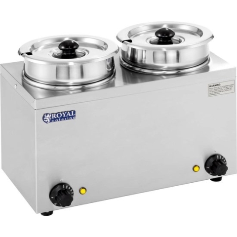 Royal Catering Buffetwarmer - Chafing dish - 300 W - Bain marie