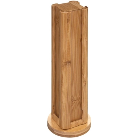 Five® Capsulehouder bamboe - Hout - Sorteervakken & Draaibaar