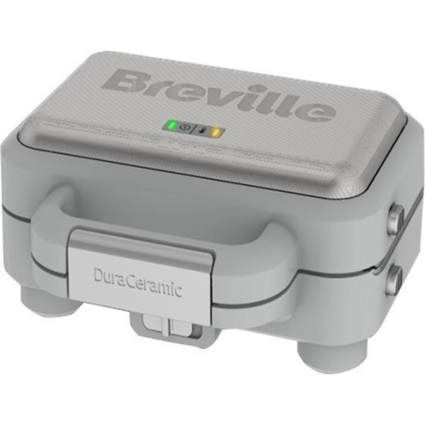 Breville DuraCeramic - Tosti ijzer - Zilver