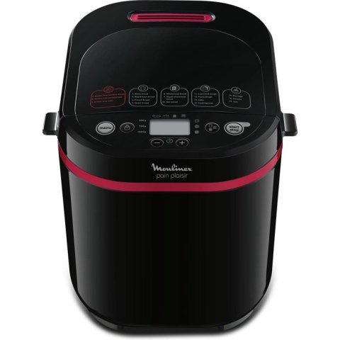 Moulinex OW2208 - broodbakmachine - Zwart - 650W