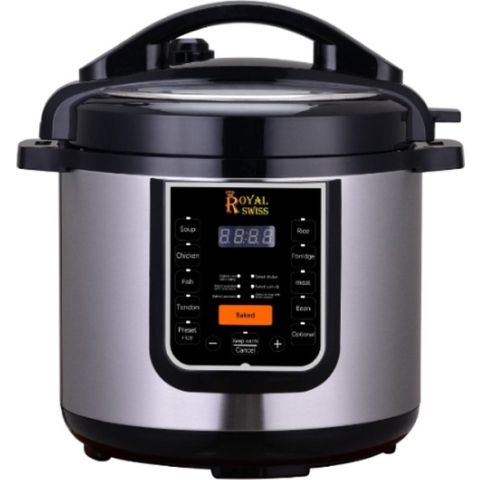 Royal Swiss Elektrische snelkookpan 6 liter