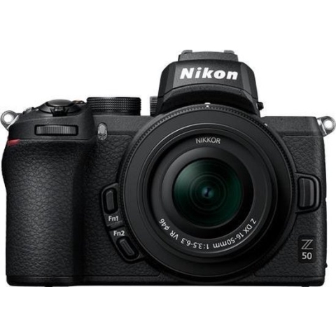 Nikon Z50 - Systeemcamera - + DX 16-50mm f/3.5-6.3 VR- Lens