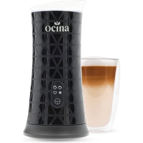 Ocina Elektrische Melkopschuimer - 4 in 1 - 240 ML - Zwart