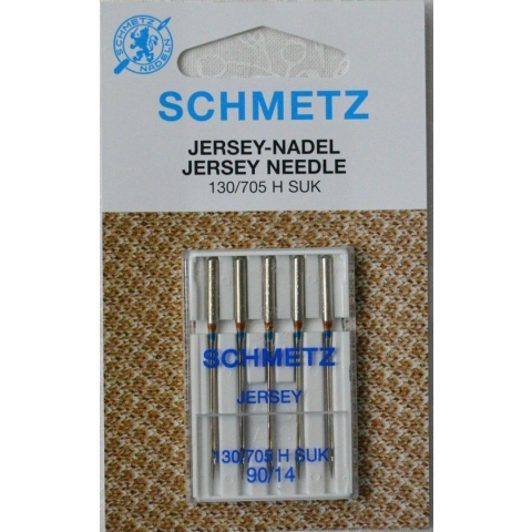 SCHMETZ - JERSEY - 130/705 H SUK.   NAAIMACHINE NAALDEN 90/14