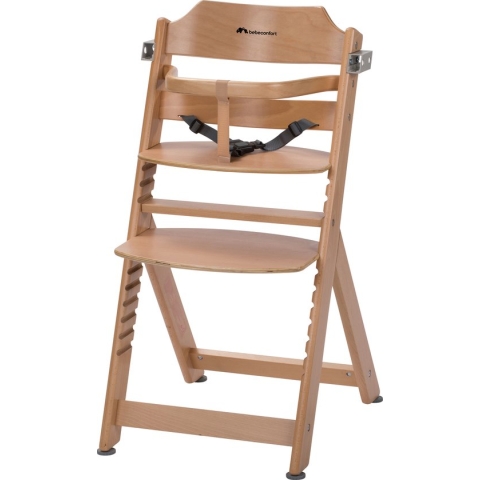 Bebeconfort Timba Kinderstoel - Natural Wood - Groeit mee met je kind - Verstelbaar - Optimale veiligheid