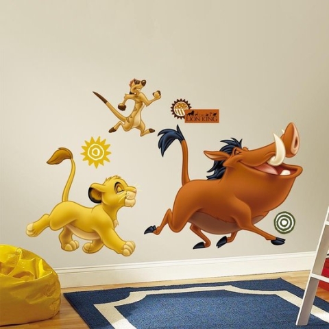 Lion King Muursticker