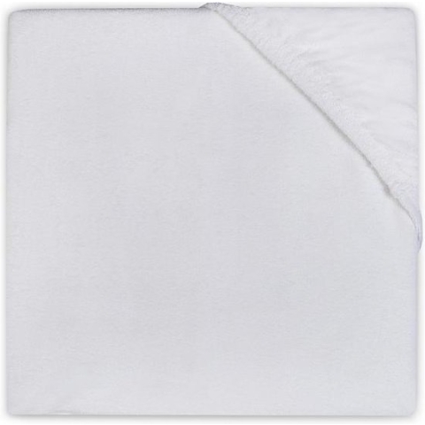 Jollein Hoeslaken Molton Ledikant 60x120cm - Wit